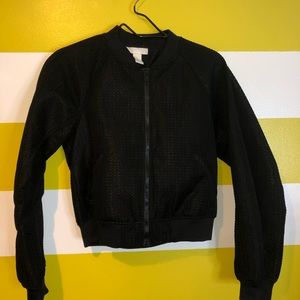 H&M Black Bomber Jacket